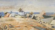 Winslow Homer Three Boys on the Shore (mk44) china oil painting reproduction